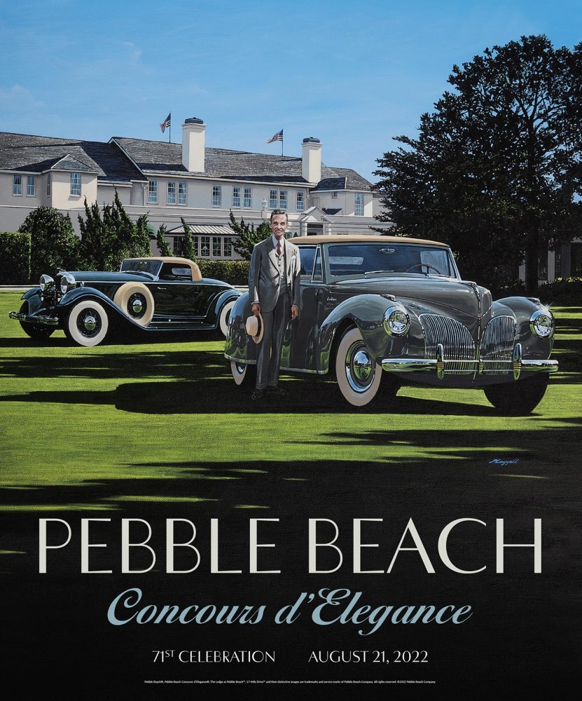 Our 2022 Posters Pebble Beach Concours D Elegance