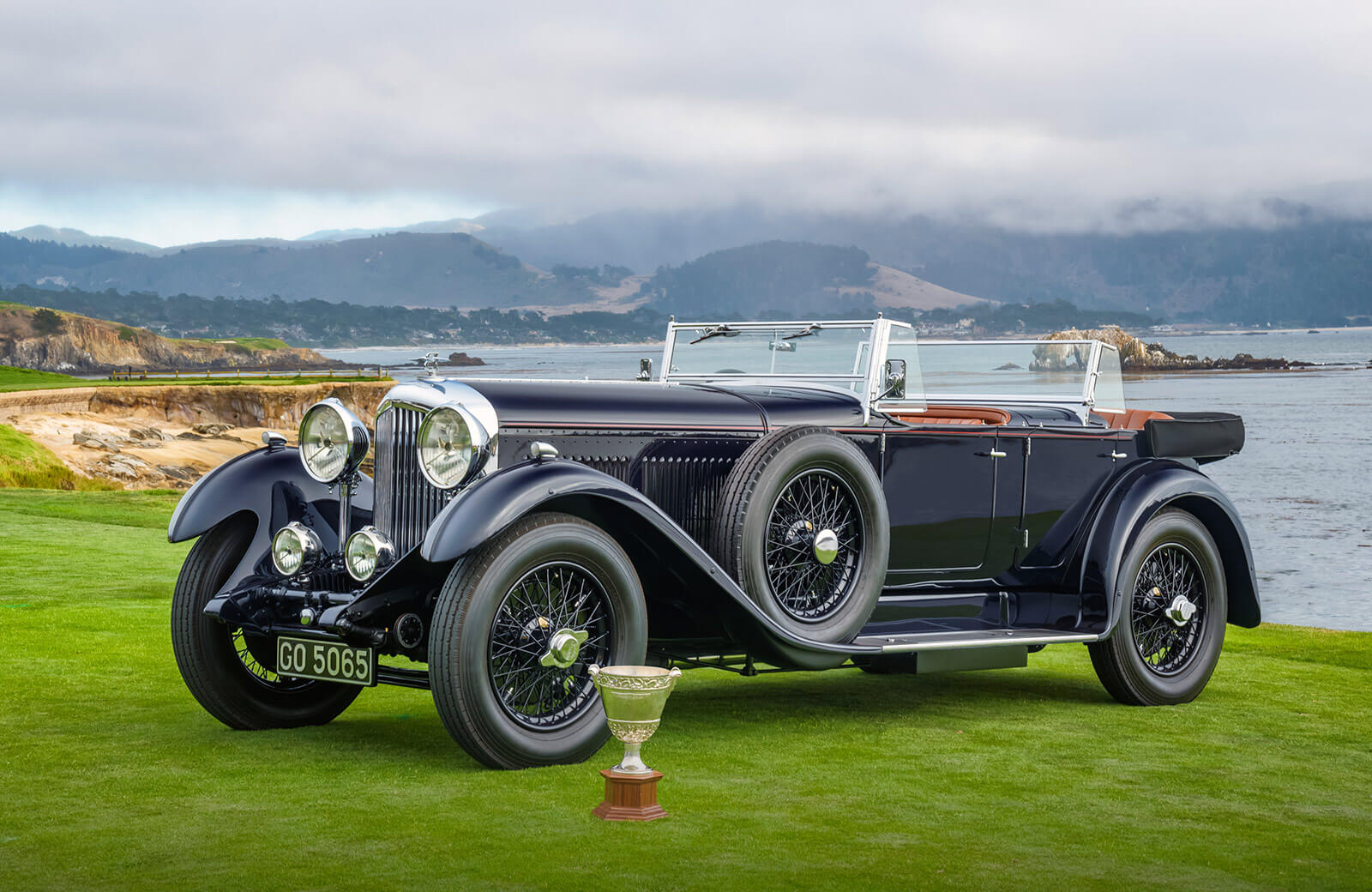 Pebble Beach Concours d'Elegance 2019 Best of Show Winner 1931 Bentley 8 Litre Gurney Nutting Sports Tourer