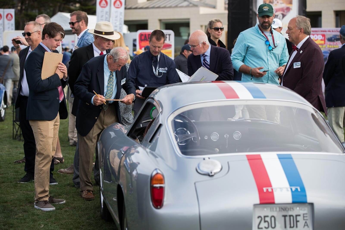 Judging begins at the Pebble Beach Concours d'Elegance 2019