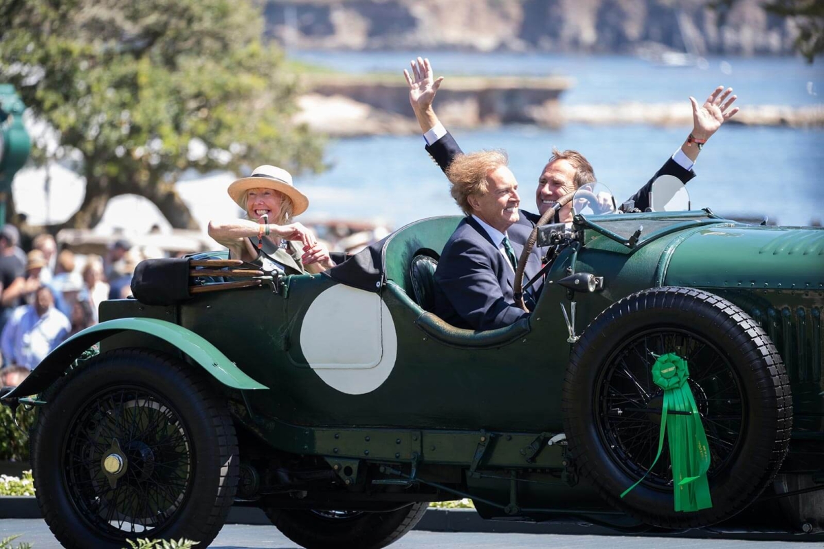 Winners crossing the ramp at the Pebble Beach Concours d'Elegance 2019