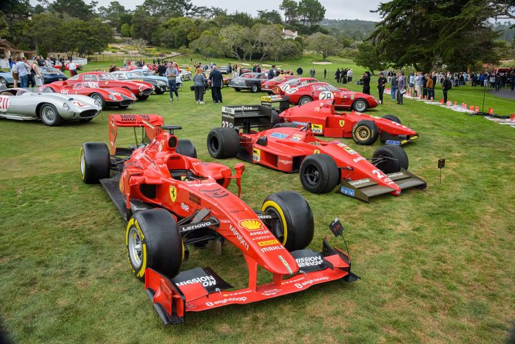 Saturday Casa de Ferrari LoadIn Pebble Beach Concours d'Elegance