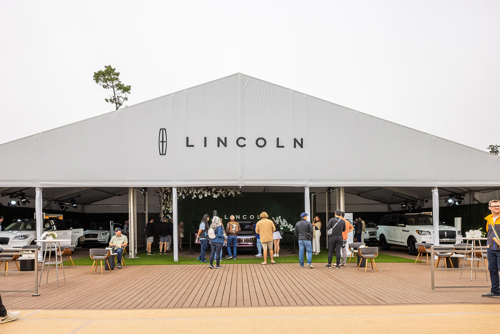Lincoln Display at the at Pebble Beach Concours