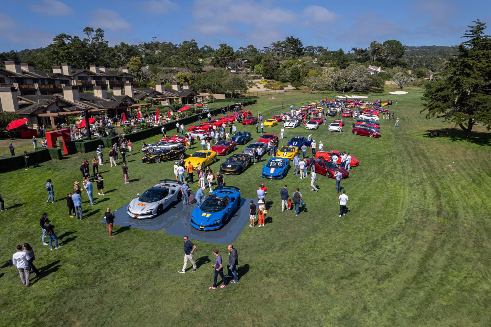 Concorso Ferrari at Pebble Beach