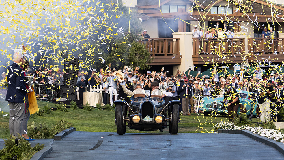 2024 Best of Show winner the 934 Bugatti Type 59 Sports