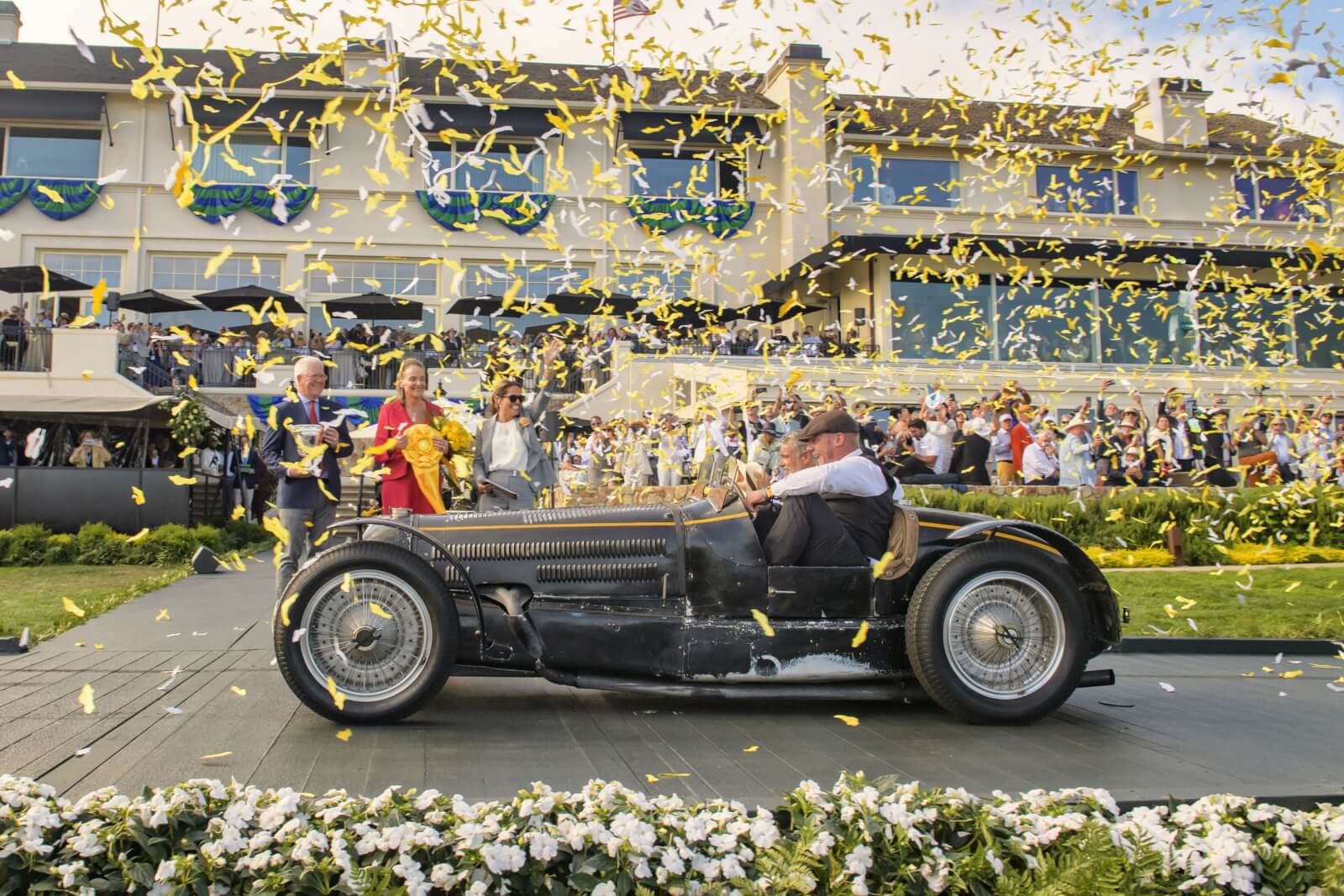 1934 Bugatti Type 59 Sports presented by Fritz Burkard of The Pearl Collection in Zug, Switzerland